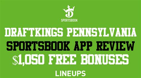 pennsylvania sportsbooks|draftkings pa sportsbook.
